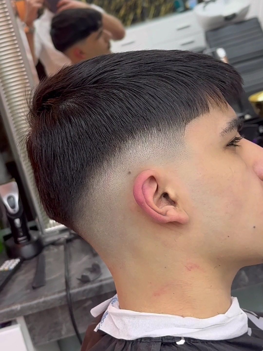 Crop mit Low Fade
